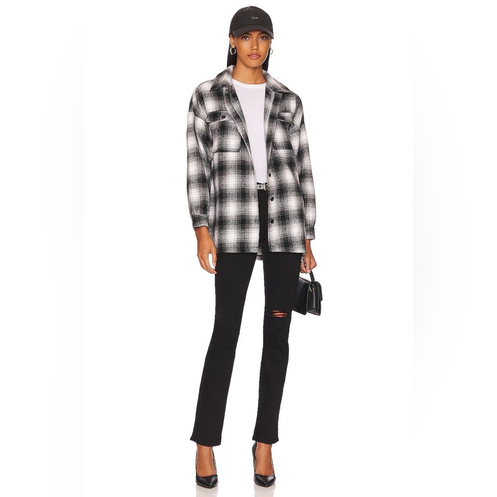 Lovers + Friends Harlow Flannel Shacket size small